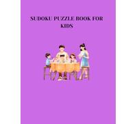 Sudoku Puzzle Book For Kids