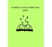 Sudoku Puzzle Book For Kids