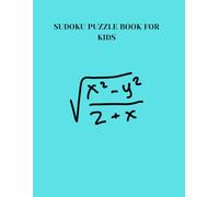 Sudoku Puzzle Book For Kids