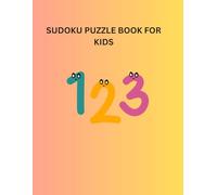 Sudoku Puzzle Book For Kids