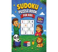Sudoku Puzzle Book for Kids: Ages 6-8 | Fun an Easy | Easy to Understand Instructions | 6x9 Inches | With Solutions Included| Travel Size