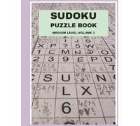 Sudoku Puzzle Book: Medium Level-Volume 3