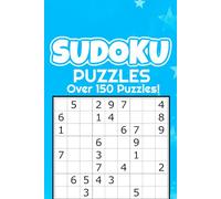 Sudoku Puzzle Book - Over 150 Puzzles - 2 Puzzles Per Page - Easy To Read - Great gift for any occasion
