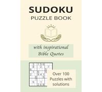 Sudoku Puzzle Book with Inspirational Bible Quotes