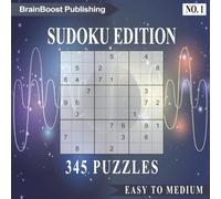 Sudoku Puzzle Challenge Book: Volume 1: 345 Brain-Boosting Puzzles to Sharpen Your Mind