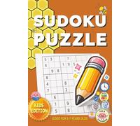 Sudoku Puzzle Kids Edition: Sudoku Puzzles for Kids | A calming challenge for busy minds | 6x9 inches, 114 pages | 100 Puzzles | Solutions Included