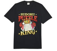 Sudoku Puzzle King Grid Solver Sudoku Lover Comfort Colors Adult Heavyweight T-Shirt