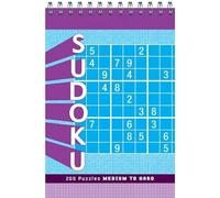 Sudoku Puzzle Pad: Medium to Hard