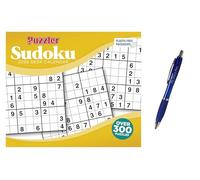 Sudoku, Puzzler Box Calendar 2026 + EXCLUSIVE LIMITED EDITION PEN
