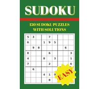 Sudoku Puzzles - Easy: A Book with Two Puzzles per Page, with Solutions (Mindlure Puzzle Books, Relax & Solve Puzzle Collection)