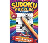 Sudoku Puzzles for Adults: High-difficulty edition with large print, challenging grids with solutions | Mind-boosting relaxation for seniors and travelers