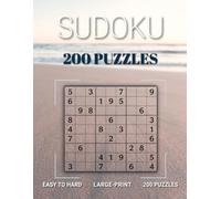 Sudoku Puzzles for Seniors: 200 Large-Print Brain Games for Adults & Seniors | Easy to Read, Relaxing Puzzles with Solutions | Memory & Focus Boosting Activity Book