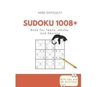 Sudoku Puzzles Hard Large Print: Sudoku for Teens, Adults and Seniors with solutions and guide