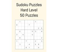 Sudoku Puzzles Hard Level 50 Puzzles