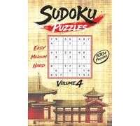Sudoku Puzzles: Sudoku Puzzle Book: VOLUME 4 - EASY To HARD | Discover Your Inner Calm. Reconnect With Your Quiet Mind | 6x9 Inches, 210 Pages | 100 + ... | VOLUME 3 - HARD | VOLUME 4 - EASY to HARD)