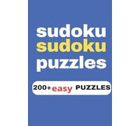 sudoku puzzles: sudoku puzzles | enjoy & train your brain | 6*9 inches ,202 pages | 200+ puzzles | solutins included