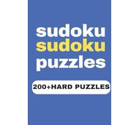 sudoku puzzles: suduku puzzles | enjoy & train your brain | 6*9 inches ,202 pages | 200+ puzzles | solutins included