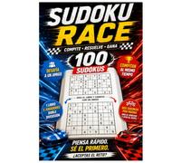 Sudoku Race: 100 Retos de Velocidad | Compite Con Tu Pareja o Amigos: Dos sudokus en paralelo en cada página para resolver a la vez | Entrenamiento ... - Entrenamiento Mental y Competición Lógica)