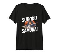 Sudoku Samurai - Funny Sudoku Puzzle Premium T-Shirt