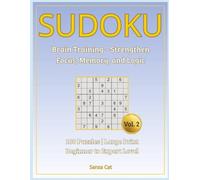 Sudoku Serenity: Large Print Brain Games for Adults & Seniors: 100 Easy-to-Medium Puzzles to Boost Focus, Memory & Relaxation (Sudoku Fun Large Print)