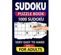 Sudoku Sizzle (Vol.1): 1000 Very Easy to Hard Puzzles for a Fiery Brain Workout for Adults w/ Answers: 1000 Puzzles to Heat Up Your Logic and Reasoning