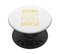 Sudoku Solve Me Puzzle Logic Brain Sports Puzzles PopSockets Adhesive PopGrip