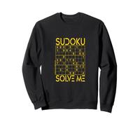 Sudoku Solve Me Puzzle Logic Brain Sports Puzzles Sweatshirt