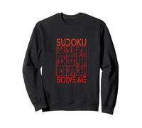 Sudoku Solve Me Puzzle Logic Brain Sports Puzzles Sweatshirt