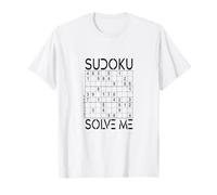 Sudoku Solve Me Puzzle Logic Brain Sports Puzzles T-Shirt