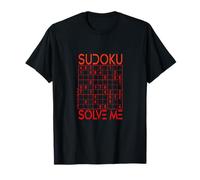 Sudoku Solve Me Puzzle Logic Brain Sports Puzzles T-Shirt