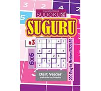 Sudoku Suguru - 200 Easy to Medium Puzzles 6x6 (Volume 3)