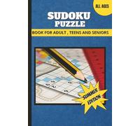 Sudoku Summer Puzzle Book: Sudoku Puzzle Summer Edition| For High IQ Individuls | 6 x 9 Inches , 130 pages | 60+ Puzzles | Solutions Included