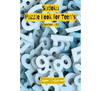 Sudoku Therapy: Relax, Focus, Solve for Teenagers
