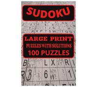 SUDOKU: This Sudoku Challenge is a Brain-Boosting Experience with 100 Puzzles Medium Level Puzzles | The perfect activity game to Enhance your Memory, ... and Cognitive Health | Solutions included.