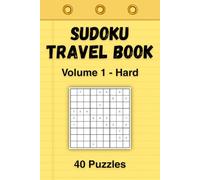 Sudoku Travel Book: Volume 1 - Hard