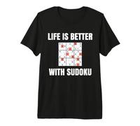 Sudoku Tshirt for a Sudoku Player Sudoku Fan Logic Puzzle Premium T-Shirt