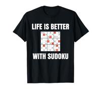 Sudoku Tshirt for a Sudoku Player Sudoku Fan Logic Puzzle T-Shirt
