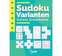 Sudoku Varianten Schwer Erwachsene : Sudoku Mix Irregular Fortgeschrittene Mit Sudoku X, Hyper, Twins, Triathlon A, Triathlon B, Marathon, Samurai, 12x12,16x16.