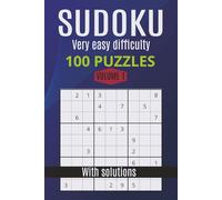 Sudoku Very easy difficulty 100 puzzles volume 1