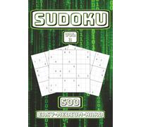 SUDOKU VOL.3 500 EASY-MEDIUM-HARD: Perfect for Beginners to Experts from Kids, Teens, Adults and Seniors and anyone who loves to challenge their brain daily