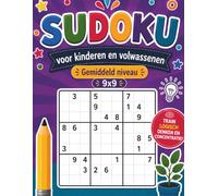 SUDOKU voor kinderen en volwassenen Gemiddeld niveau 9x9: Logisch denken en concentratie