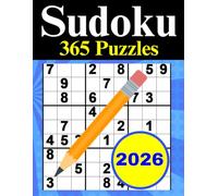Sudoku2026: 365 Daily Puzzles to Train Your Brain All Year