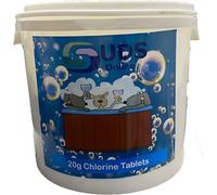 Suds-Online 5Kg Chlorine Tablets 20G Hot Tub Spa Tubs