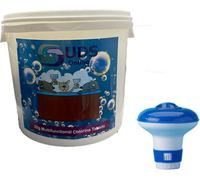 Suds-Online 5Kg Multifunctional Chlorine Tablets 20G Swimming Pool Chemicals With Floating Dispenser