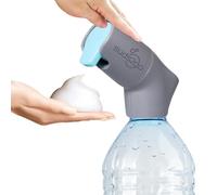 Suds2Go Portable Hand Washing Station Refillable Cap Universal Fit for Most Disposable Water Bottles with Foam Soap Reservoir, Hand Foam Soap Station for Travel, Camping, Outdoor Sink Solution