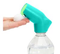 Suds2Go Portable Hand Washing Station Refillable Cap, Universal Fit Disposable Bottles with Foam Soap Reservoir, Water Bottle Hand wash Attachment for Travel, Camping, Outdoor Sink Solution, 2 Pack