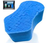 Sudz Budz® Premium Foam Ergonomic Grid Car Wash Sponge 1pc | Anti-Marring Sponge for Soap and Rinseless Washing | Cross-Cut, Easy Grip Sponge. Durable, Soft, Scratch-Free Car Cleaning and Detailing