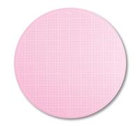 Sue Daley Designs Pink 10" Rotating Cutting Mat - Self Healing, Plastic, 10" L x 10" W - Craft Cutting Mat