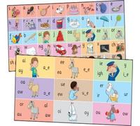 Sue Lloyd Jolly Phonics Letter Sound Strips Cards Book Sue Lloyd Multicolor