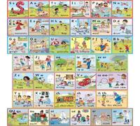 Sue Lloyd Jolly Phonics Wall Frieze Frieze Book Sue Lloyd Multicolor